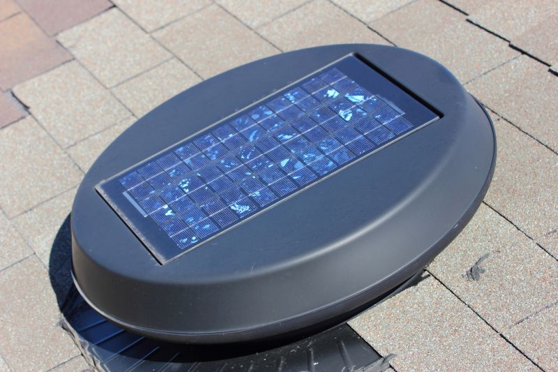 Solar Attic Fan Installation