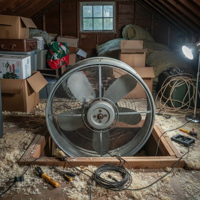 Attic Exhaust Fan Repair in Heber City, UT