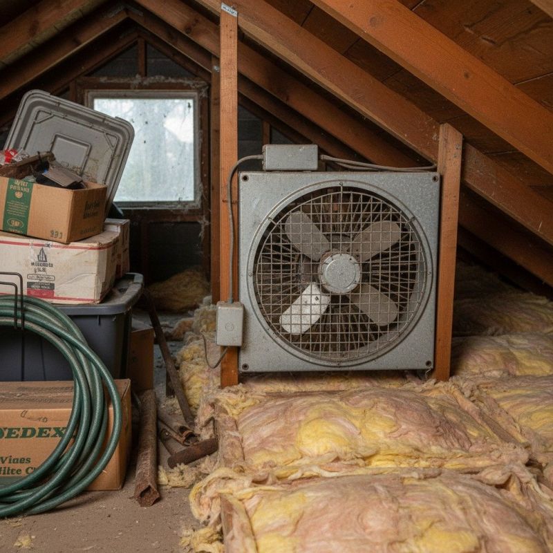 Solar Attic Fan Installation