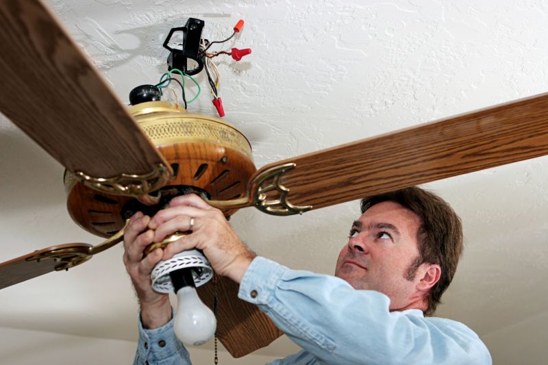 Hanging Fan Installation in Littleton, CO